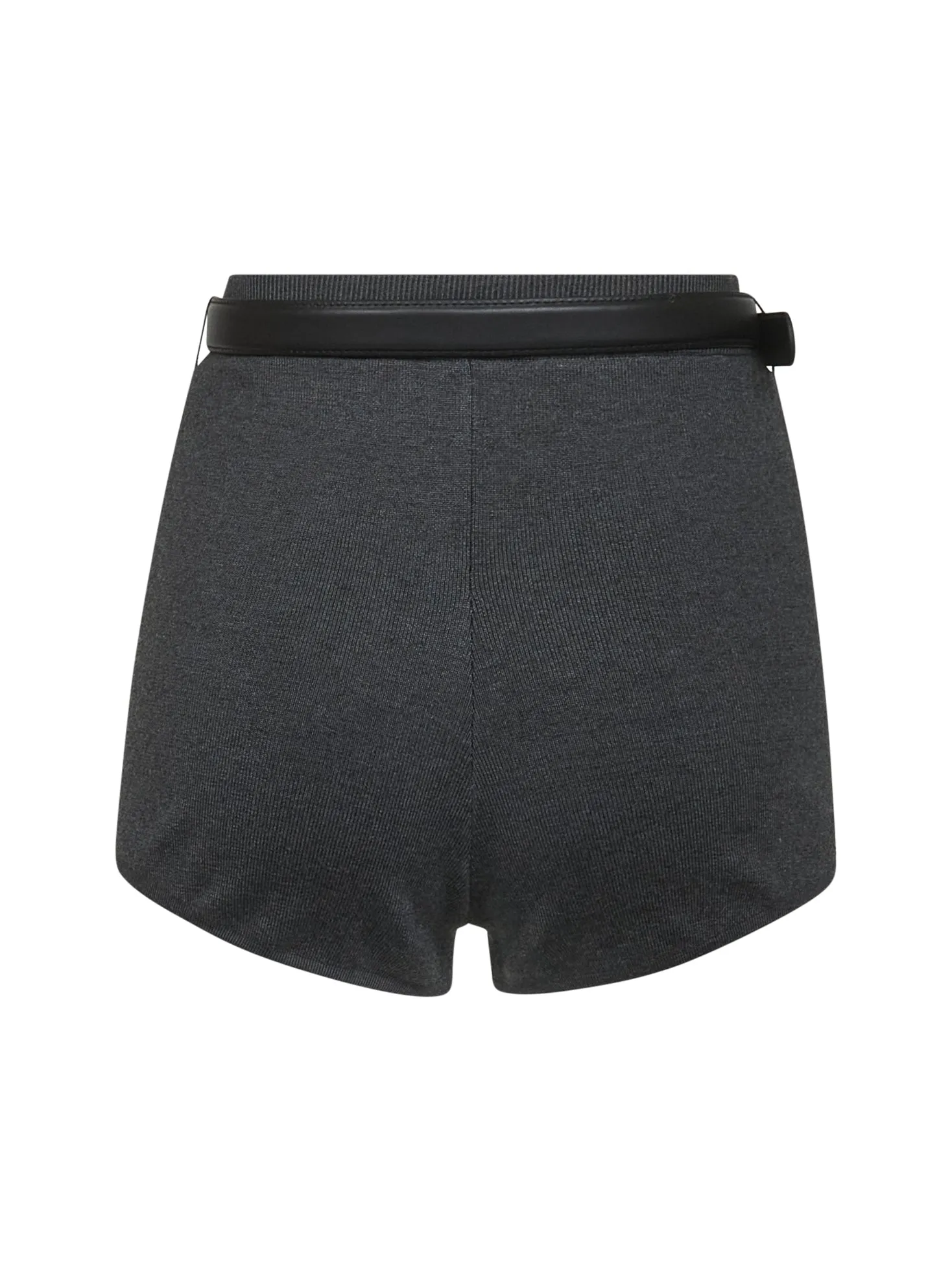 Grey Viscose Blend Knit Micro Shorts sold by Lord & Taylor product image thumbnail 2