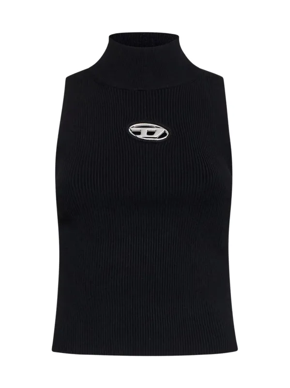 Diesel Black M-Onervax Top sold by Lord & Taylor