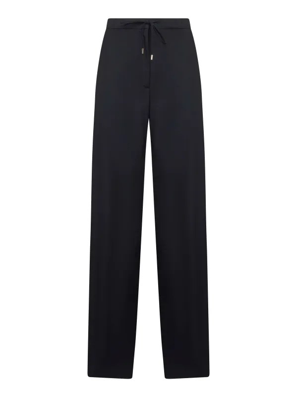 Blue Wool Canvas Berard Trousers sold by Lord & Taylor