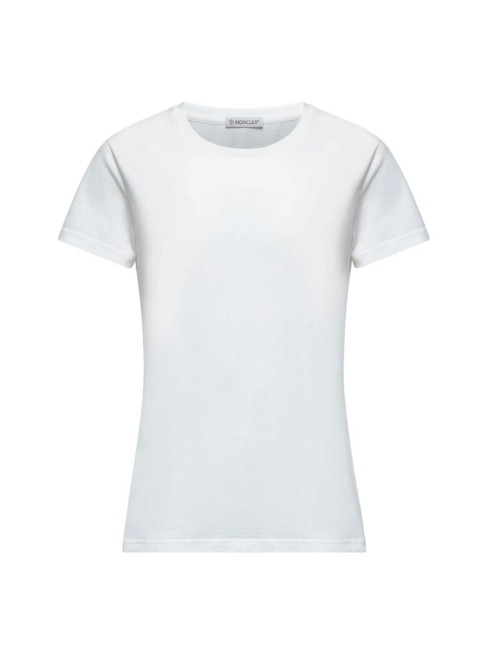 White Jersey Logo Patch T-Shirt sold by Lord & Taylor