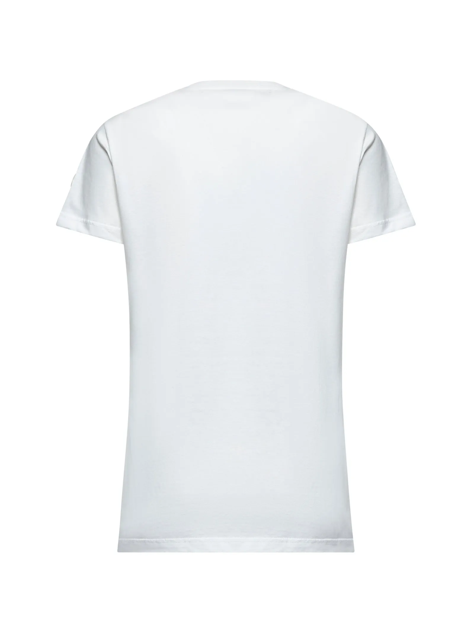 White Jersey Logo Patch T-Shirt sold by Lord & Taylor product image thumbnail 2