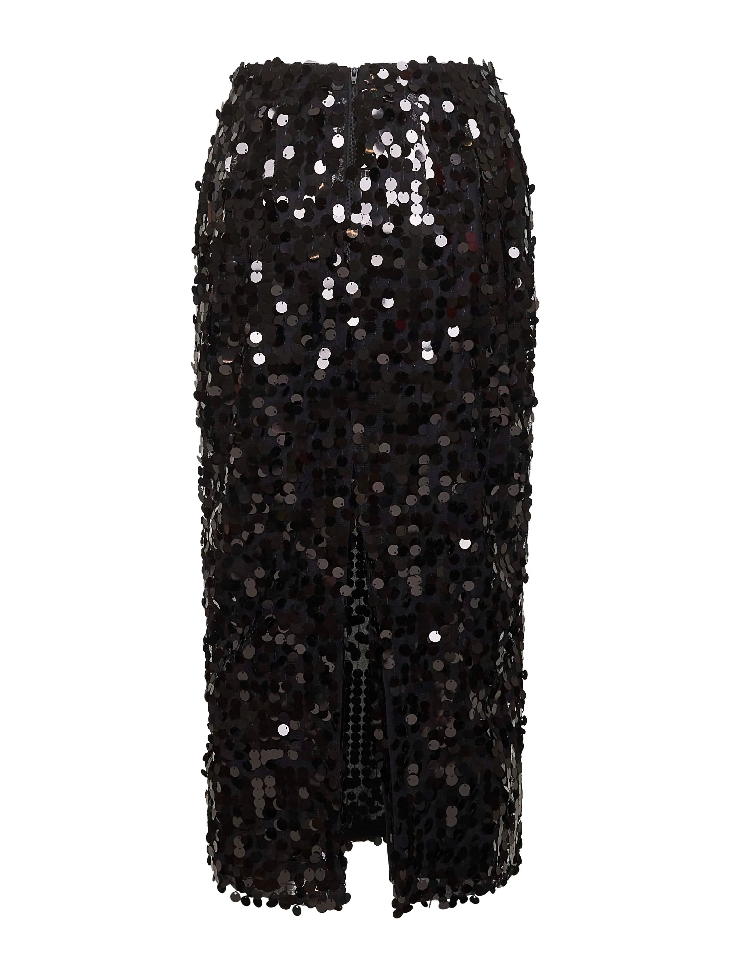 Onyx Sequin Midi Pencil Skirt sold by Lord & Taylor product image thumbnail 2