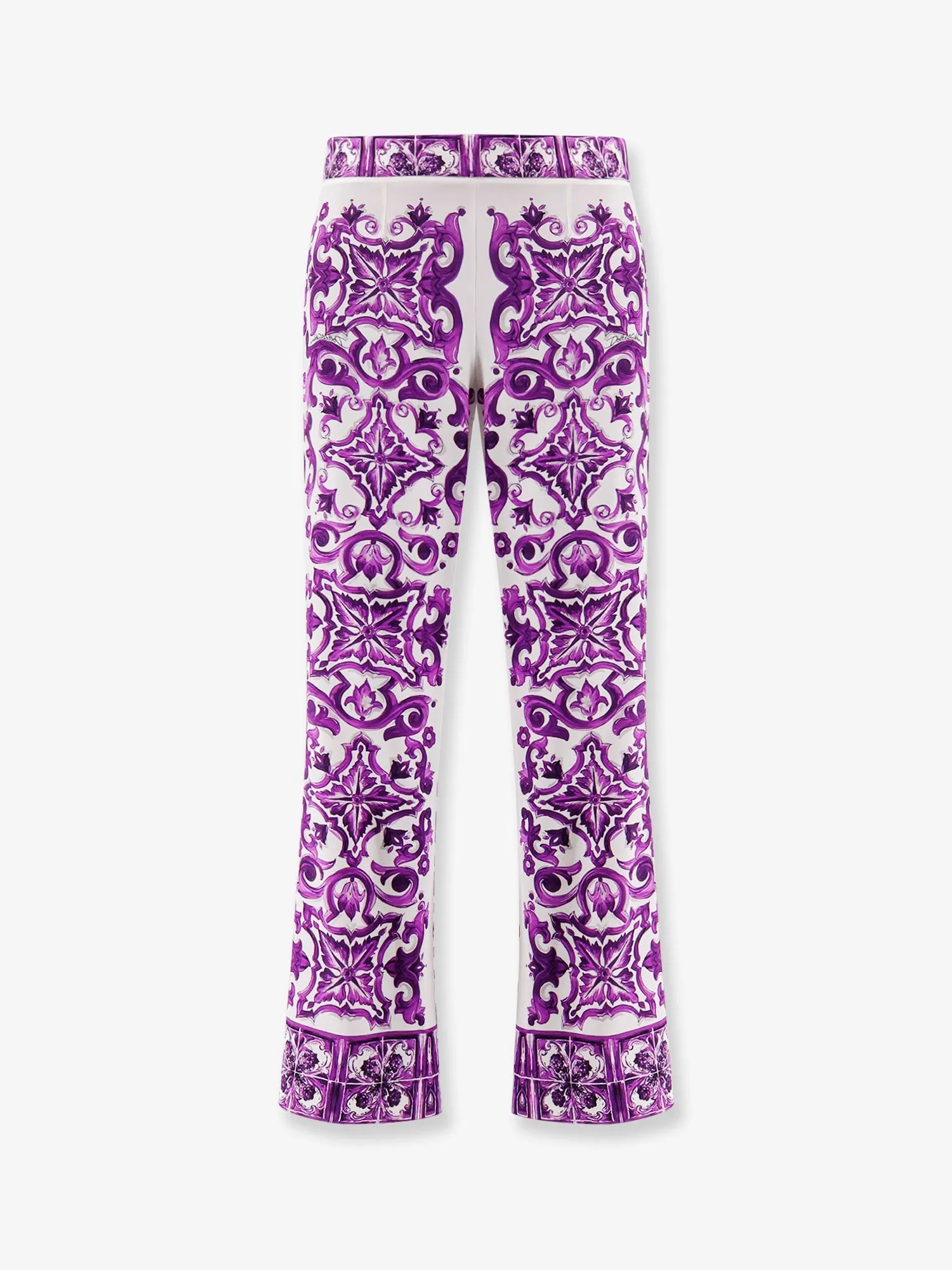 Silk Trousers with Maiolica Print sold by Lord & Taylor