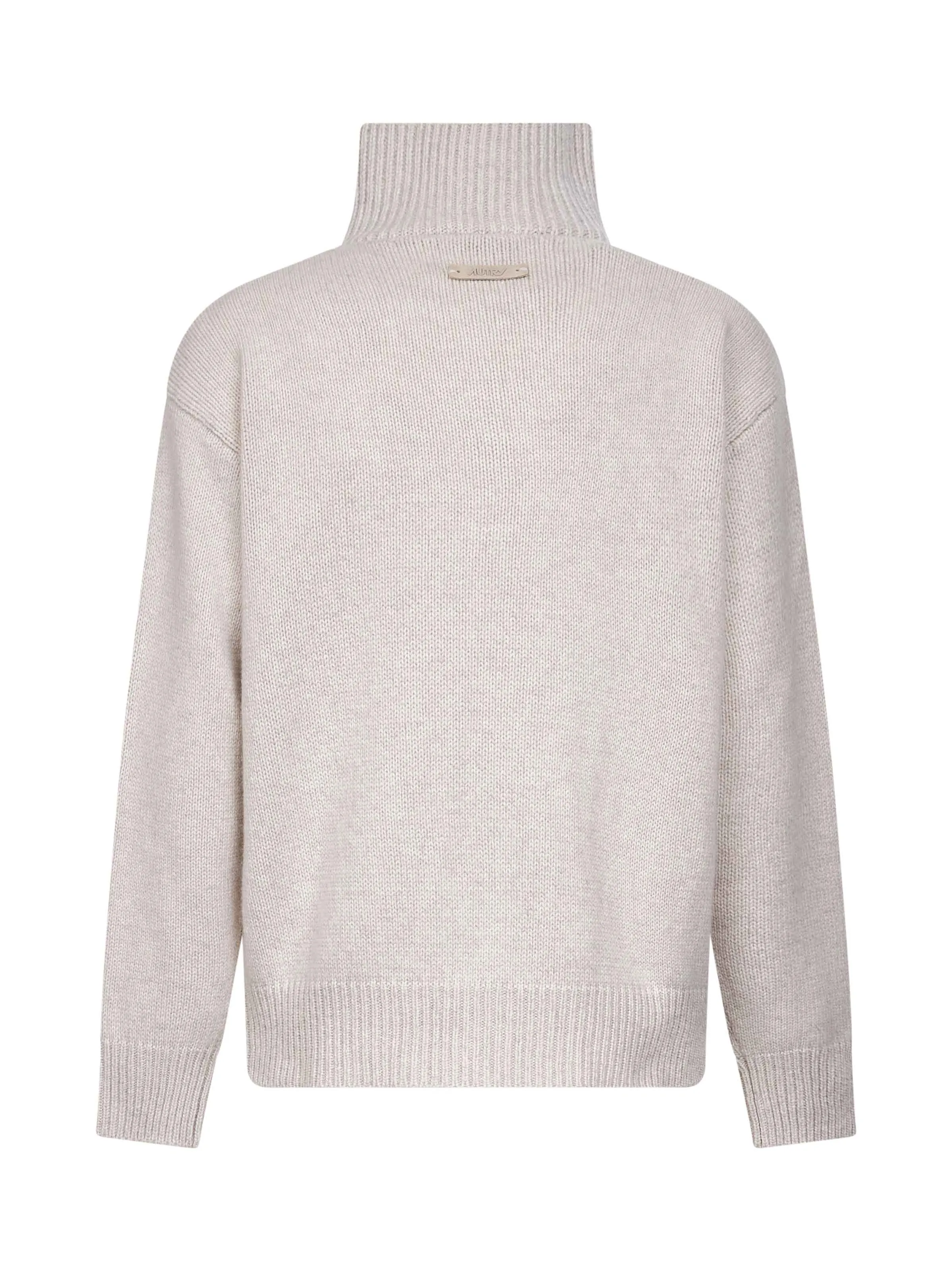 Cream Wool Blend Half-Zip Sweater sold by Lord & Taylor product image thumbnail 2