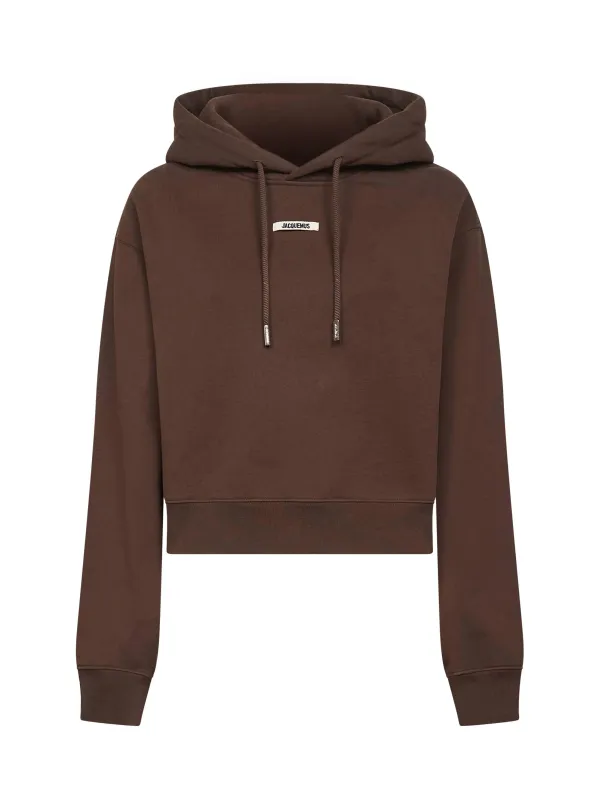 Brown Gros Grain Hoodie sold by Lord & Taylor