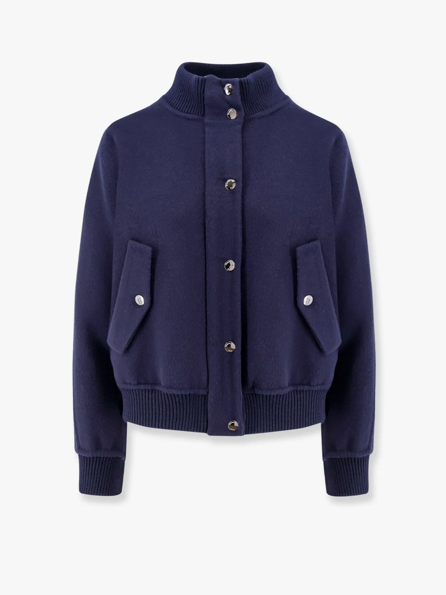 Virgin Wool and Silk Bomber Jacket sold by Lord & Taylor