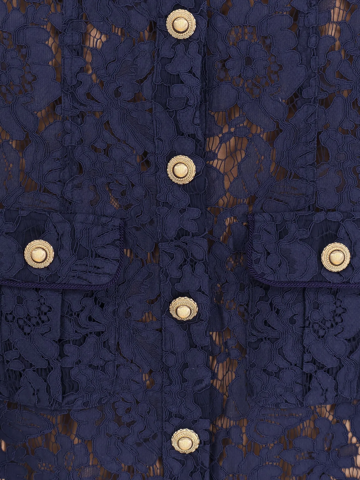 Lace Midi Dress with Jewel Button sold by Lord & Taylor product image thumbnail 5