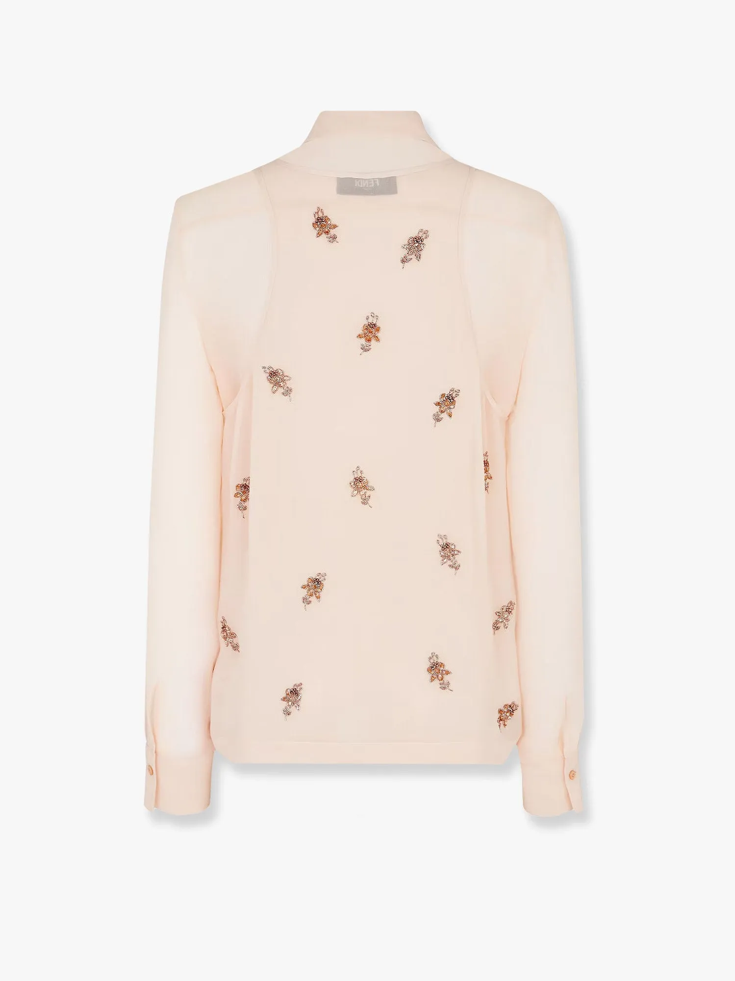 Georgette Top with Rhinestones and Sequins sold by Lord & Taylor product image thumbnail 4