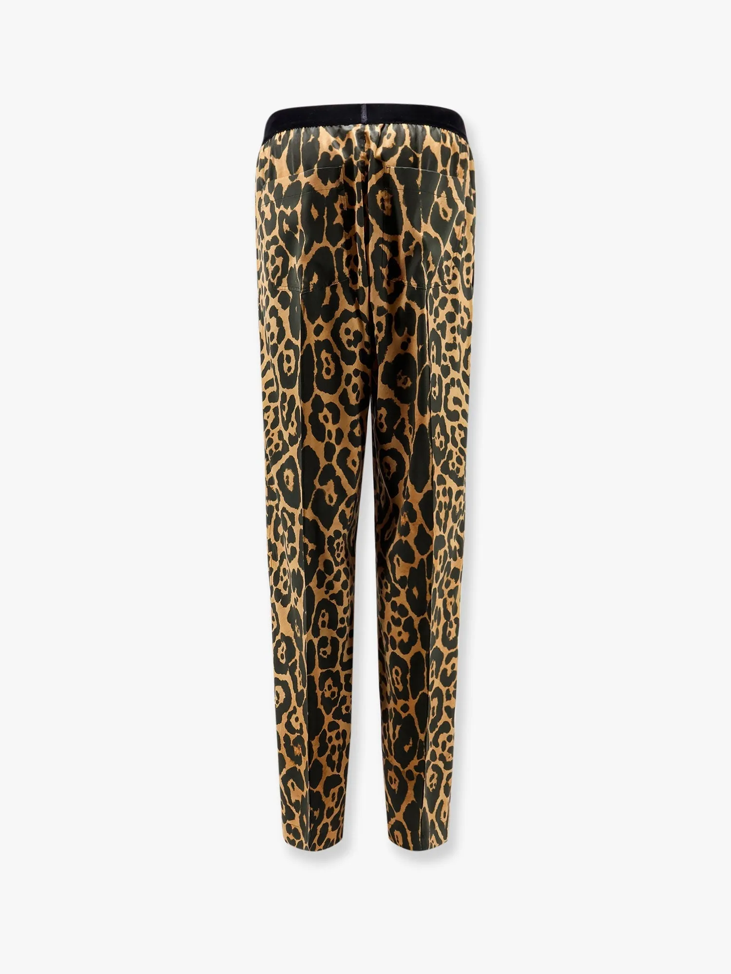 Stretch silk trouser with animalier print sold by Lord & Taylor product image thumbnail 2
