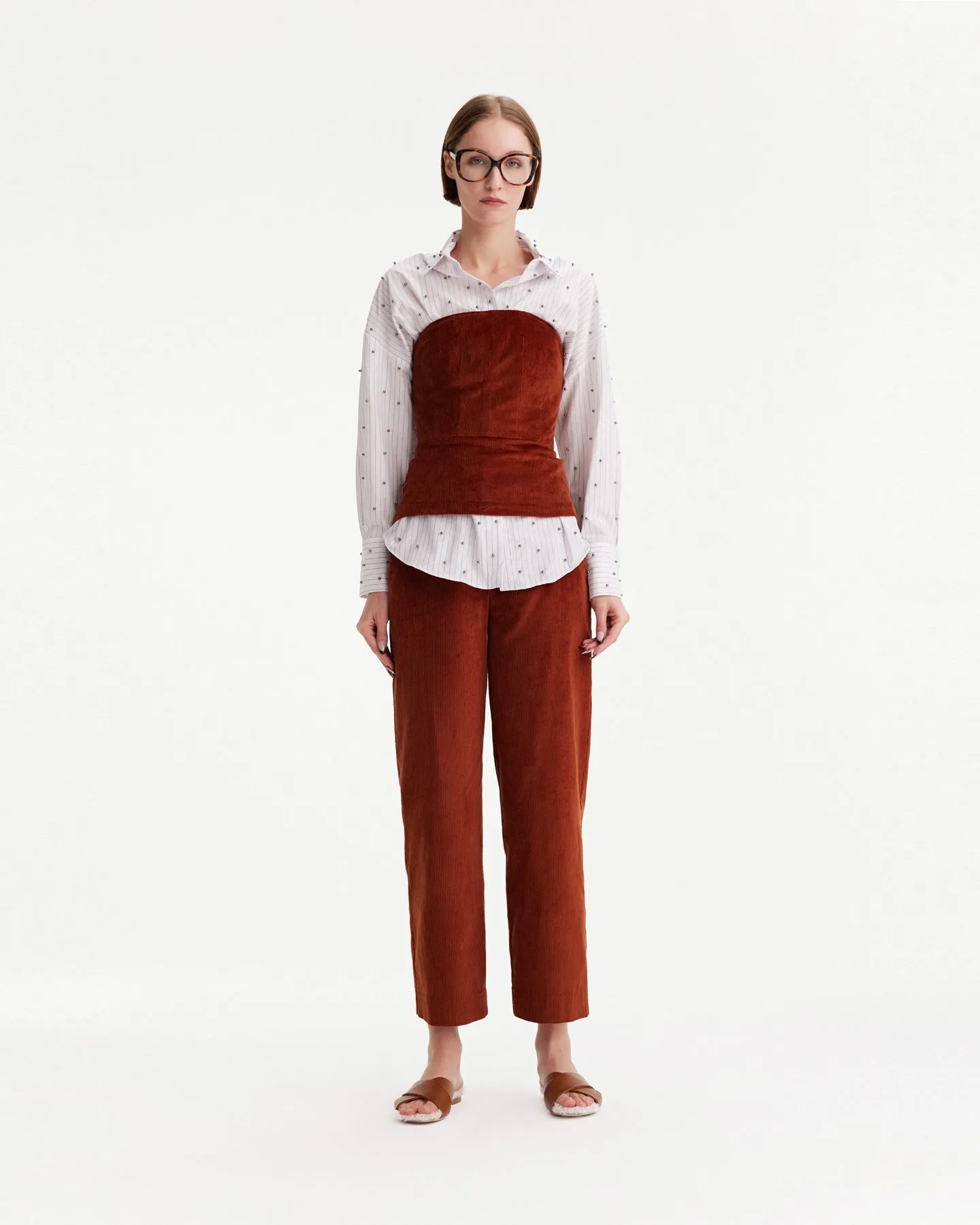 Clotho Corduroy Bootcut Pant sold by Lord & Taylor product image thumbnail 2