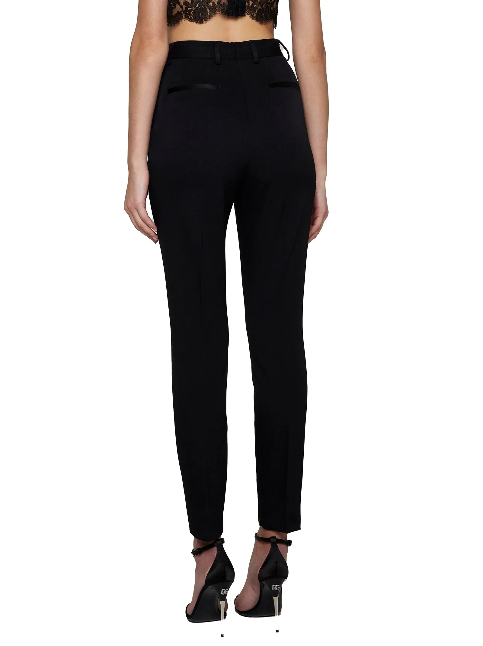 Dolce & Gabbana Stretch Wool and Silk Trousers sold by Lord & Taylor product image thumbnail 4