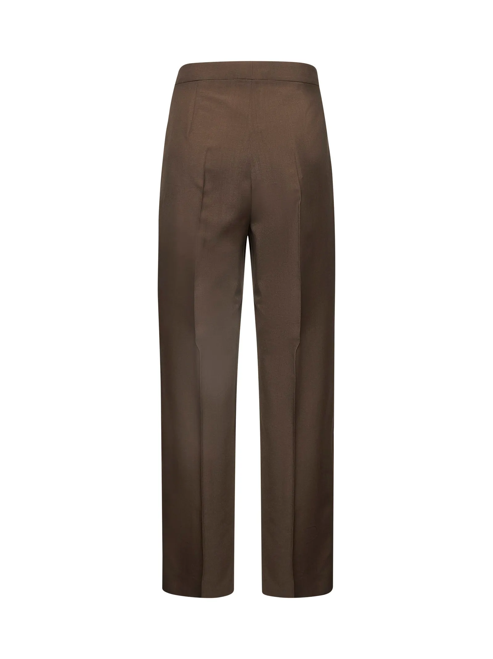 Dark Green Wool and Mohair Slim-Fit Trousers sold by Lord & Taylor product image thumbnail 2