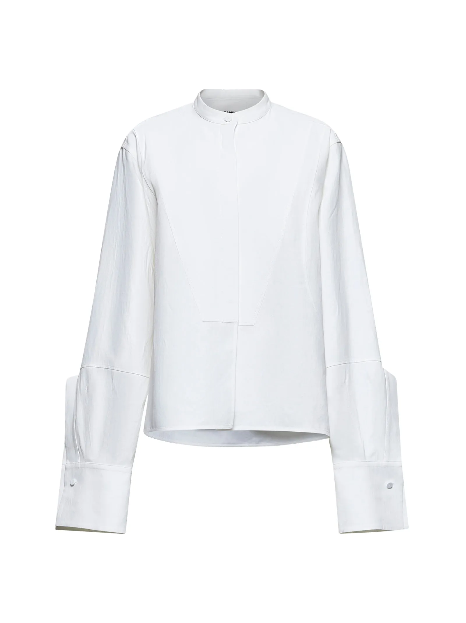 White Linen Boxy Shirt sold by Lord & Taylor