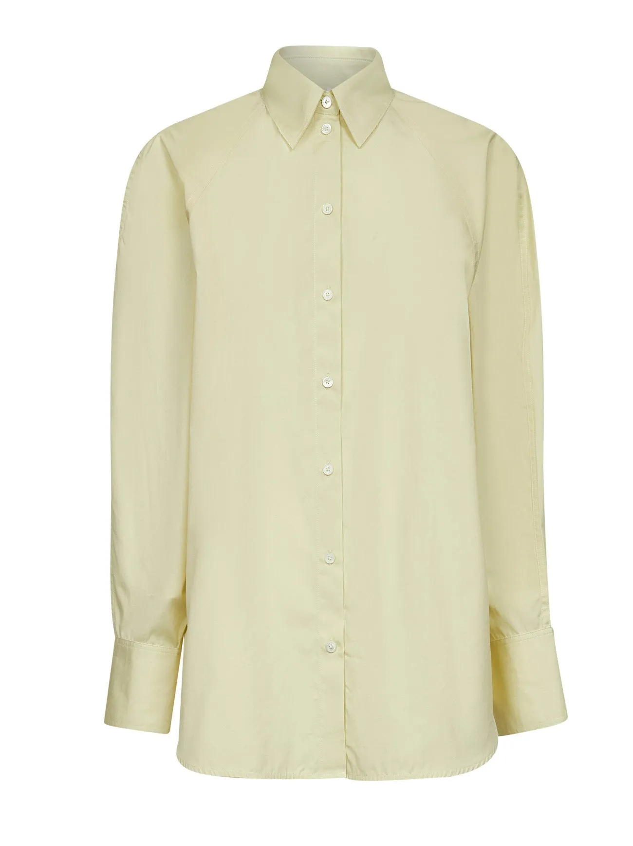 Straw Organic Cotton Poplin Shirt sold by Lord & Taylor