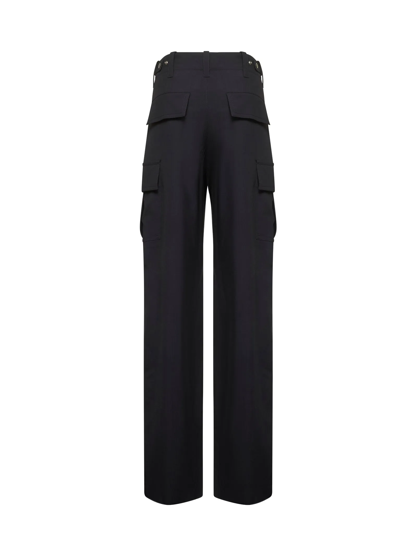 Blue Fine Wool Cargo Trousers sold by Lord & Taylor product image thumbnail 3