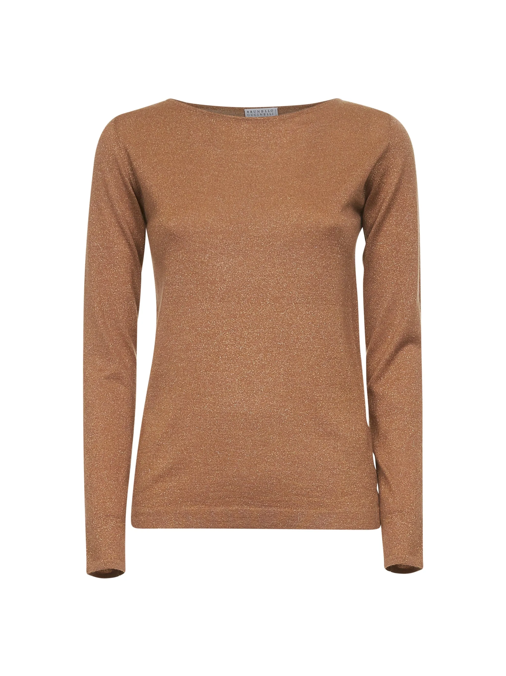 Camel Sparkling Cashmere and Silk Sweater sold by Lord & Taylor