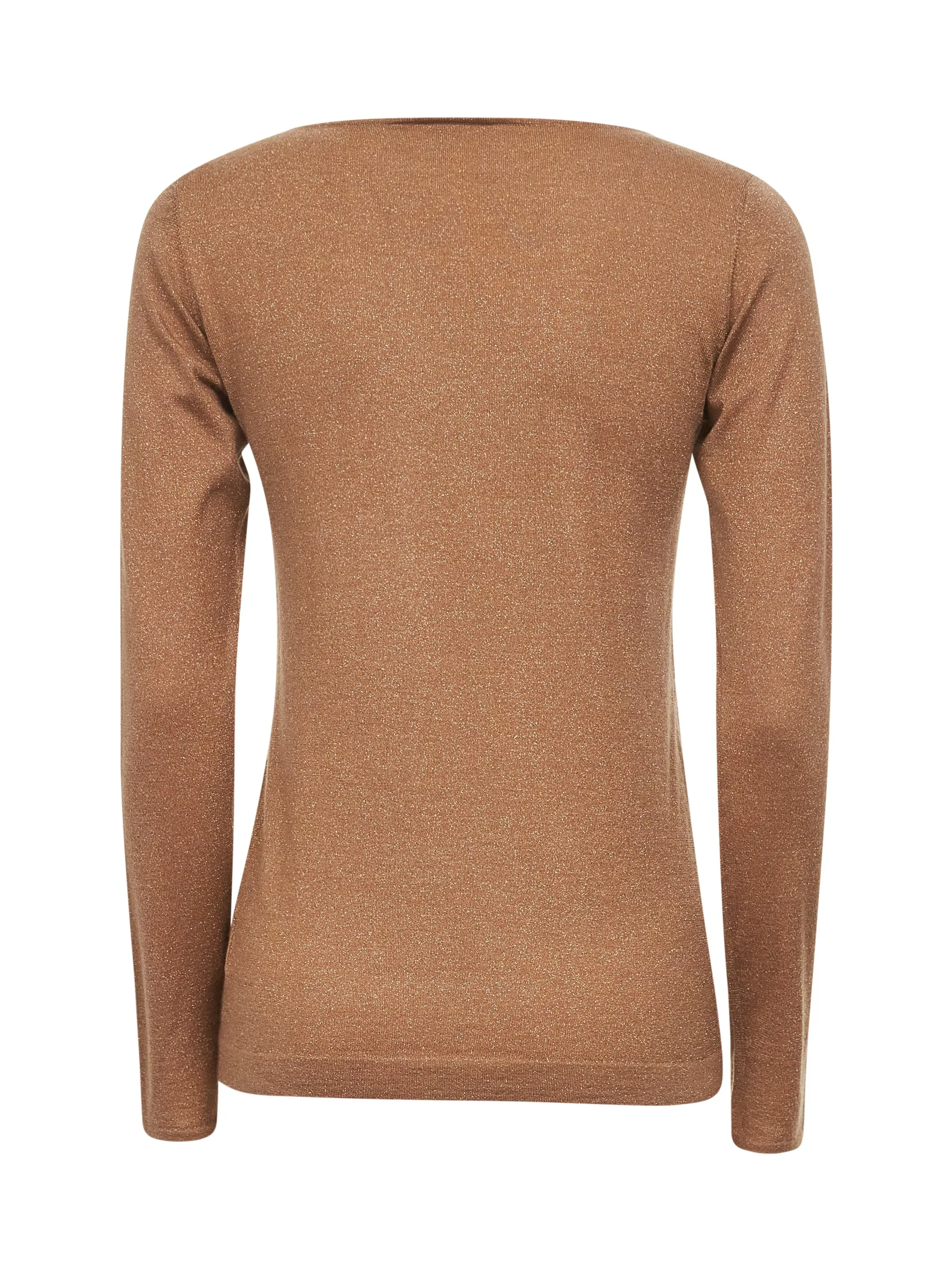 Camel Sparkling Cashmere and Silk Sweater sold by Lord & Taylor product image thumbnail 2