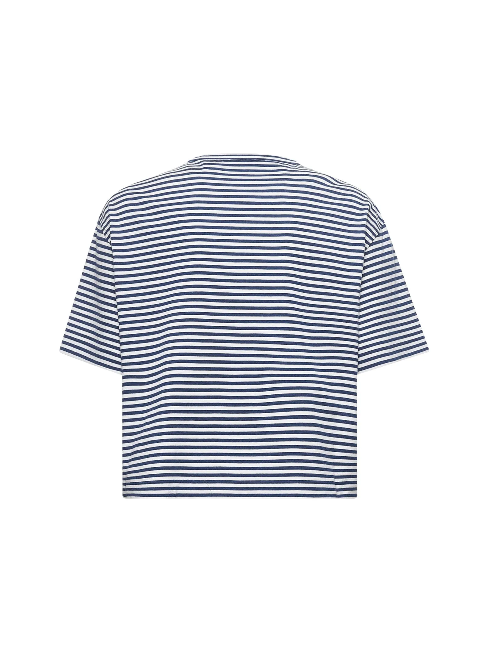 Striped Jersey Crop T-shirt with Shiny Pocket Detail sold by Lord & Taylor product image thumbnail 2