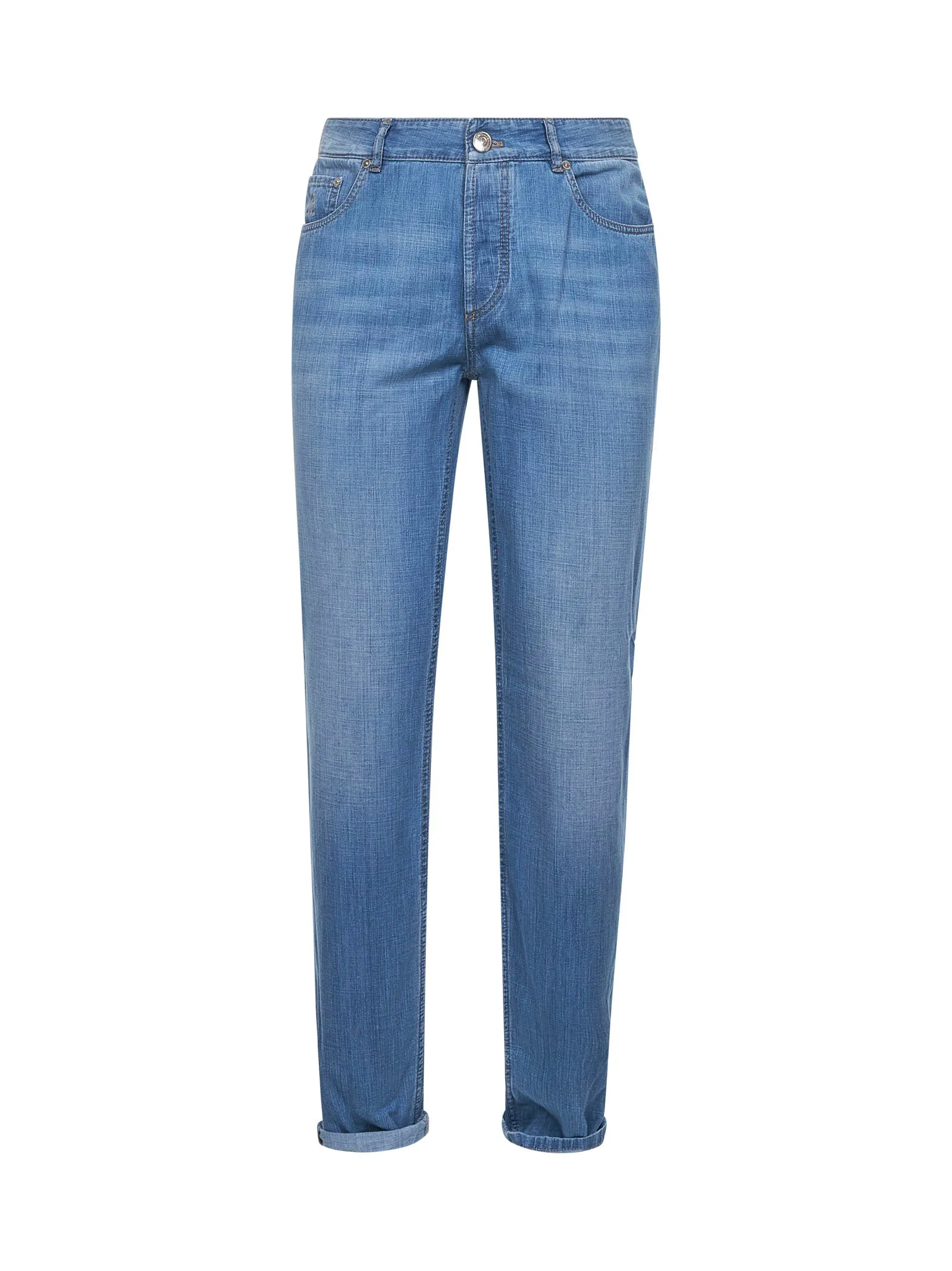 Light Blue Denim Leisure Fit Jeans sold by Lord & Taylor