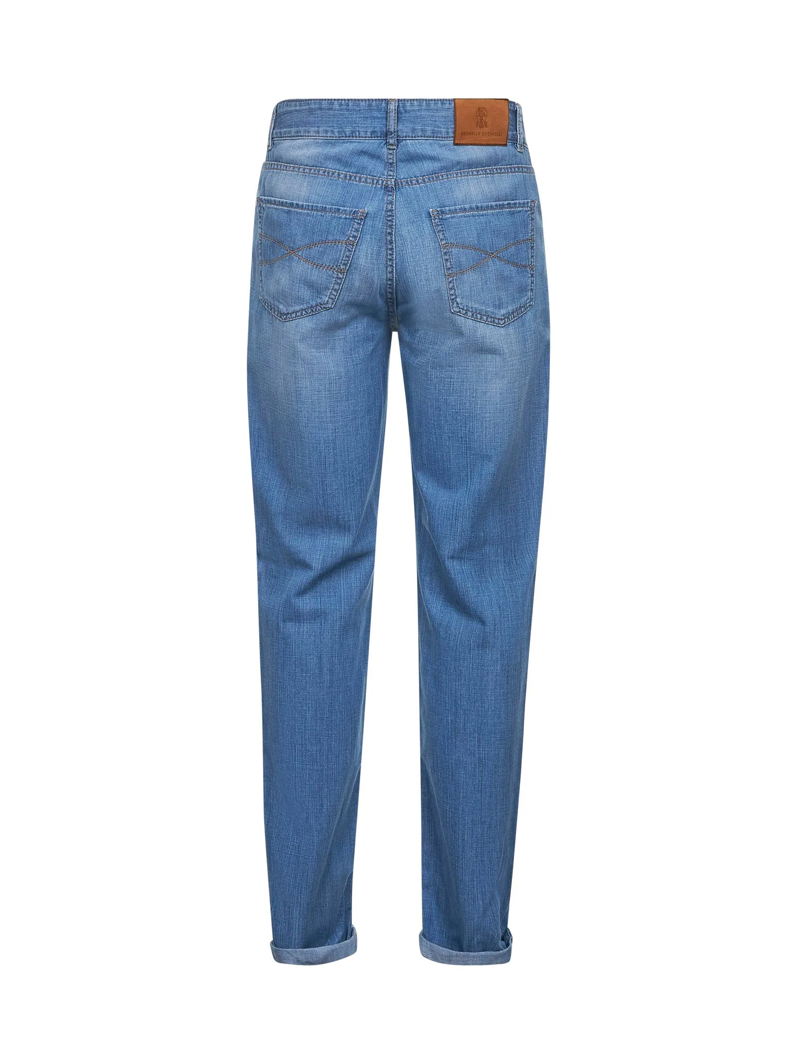 Light Blue Denim Leisure Fit Jeans sold by Lord & Taylor product image thumbnail 2