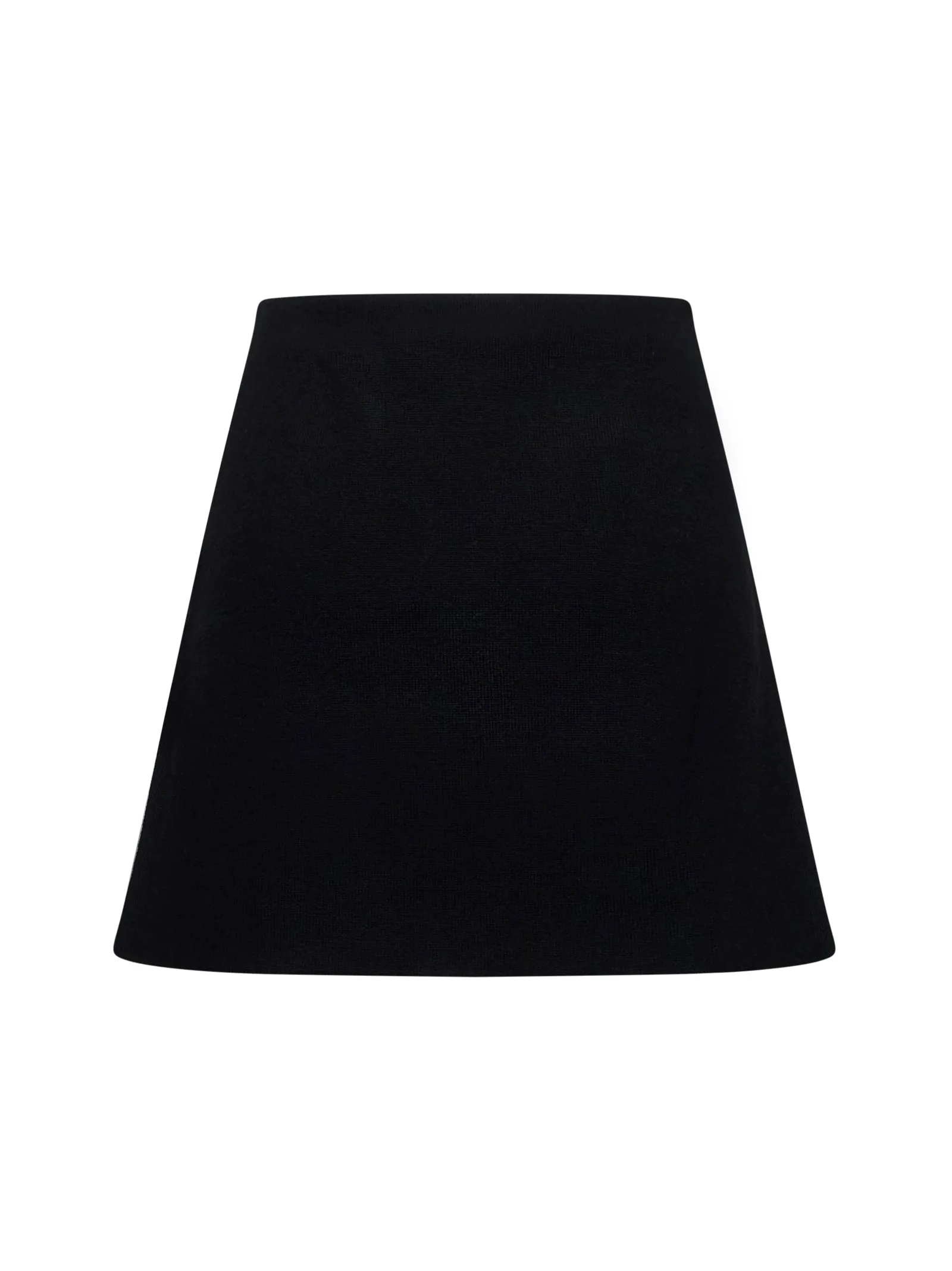 Black Embellished Knit Mini Skirt sold by Lord & Taylor product image thumbnail 2