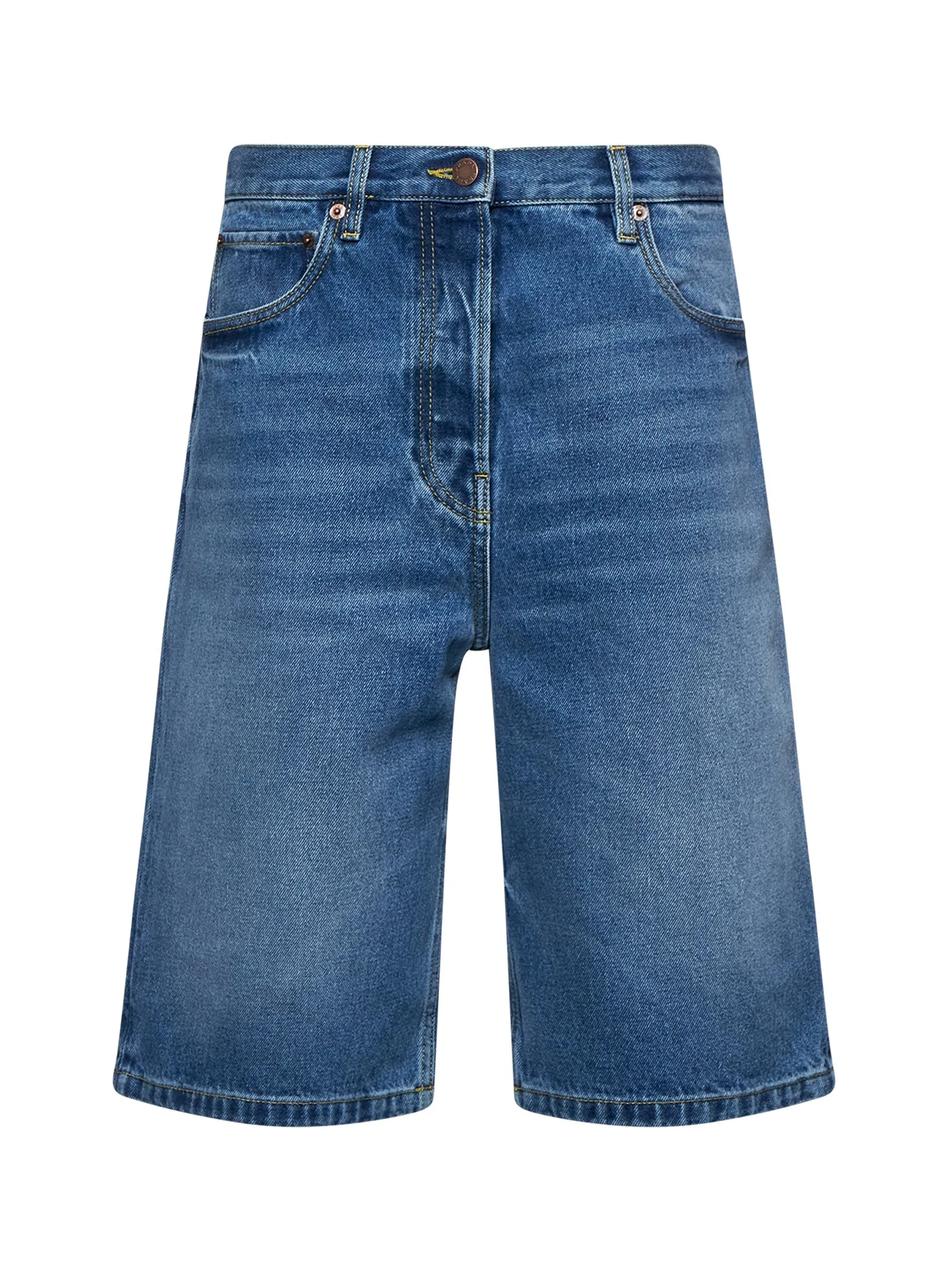 Blue Denim Bermuda Shorts sold by Lord & Taylor
