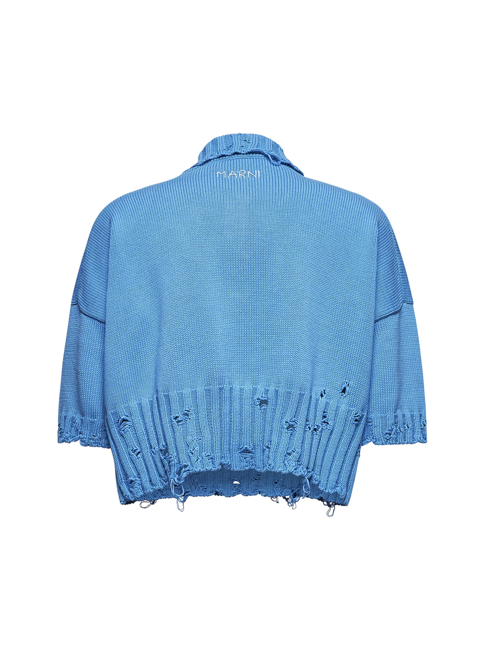 Light Blue Cotton Embroidery Polo Shirt sold by Lord & Taylor product image thumbnail 2