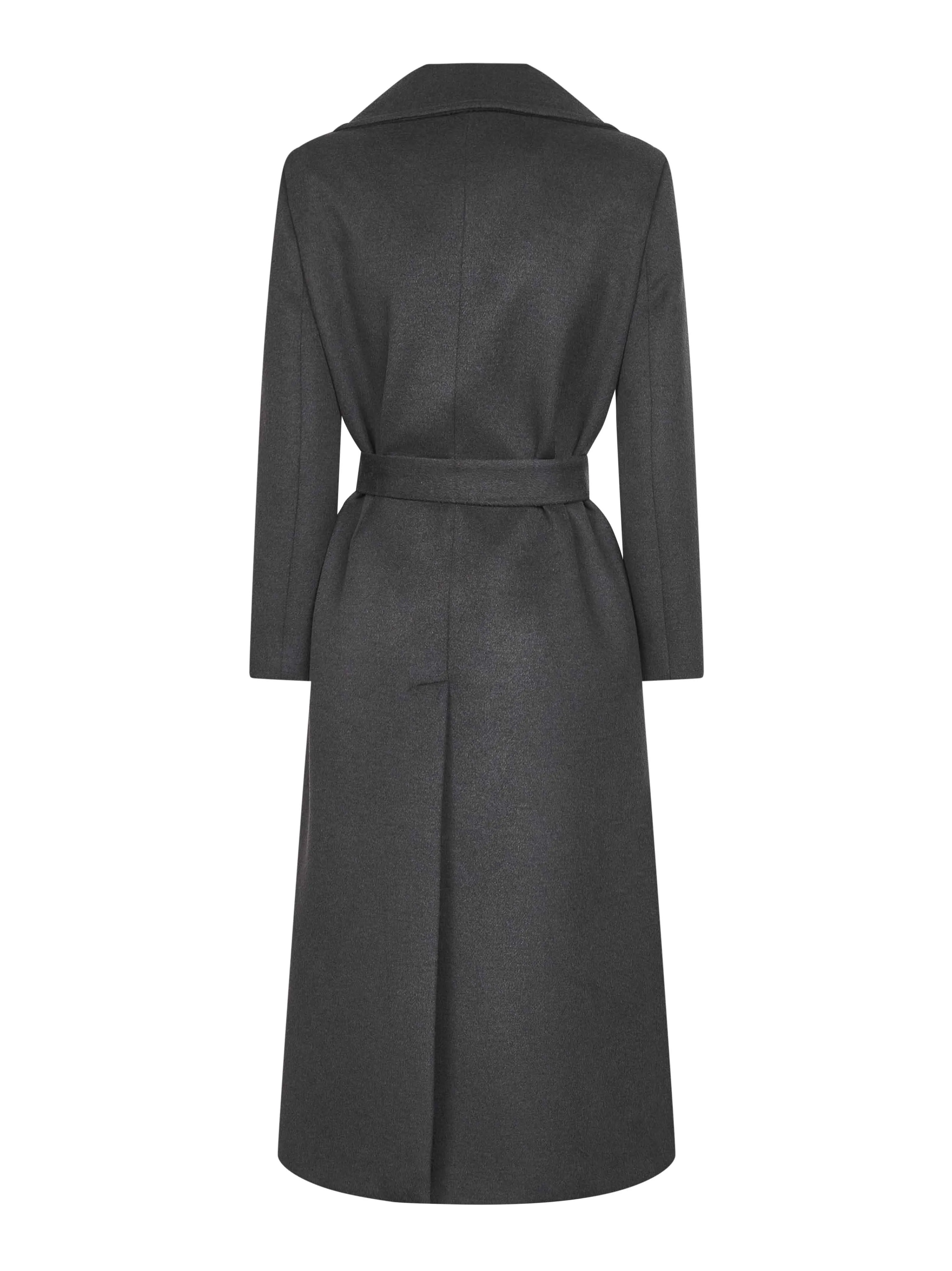 Anthracite Wool Blend Calistea Wrap Coat sold by Lord & Taylor product image thumbnail 2