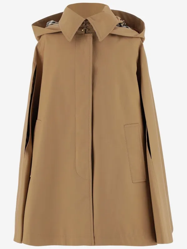 Cotton Cape made by Burberry