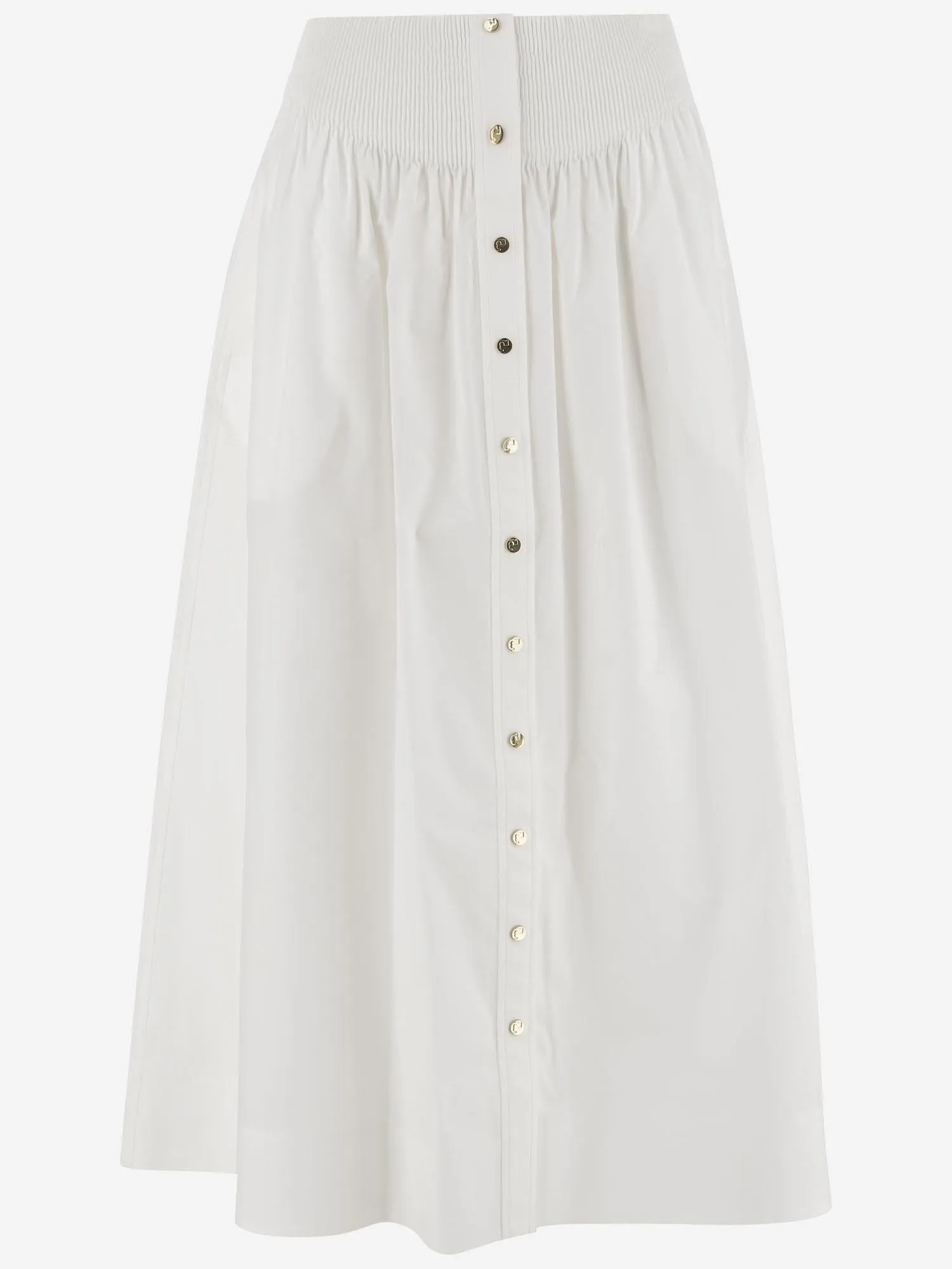 Stretch Cotton Skirt sold by Lord & Taylor product image thumbnail 2
