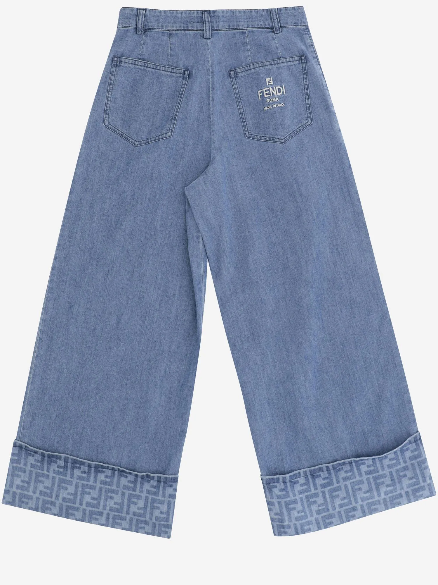 COTTON DENIM JEANS sold by Lord & Taylor product image thumbnail 3