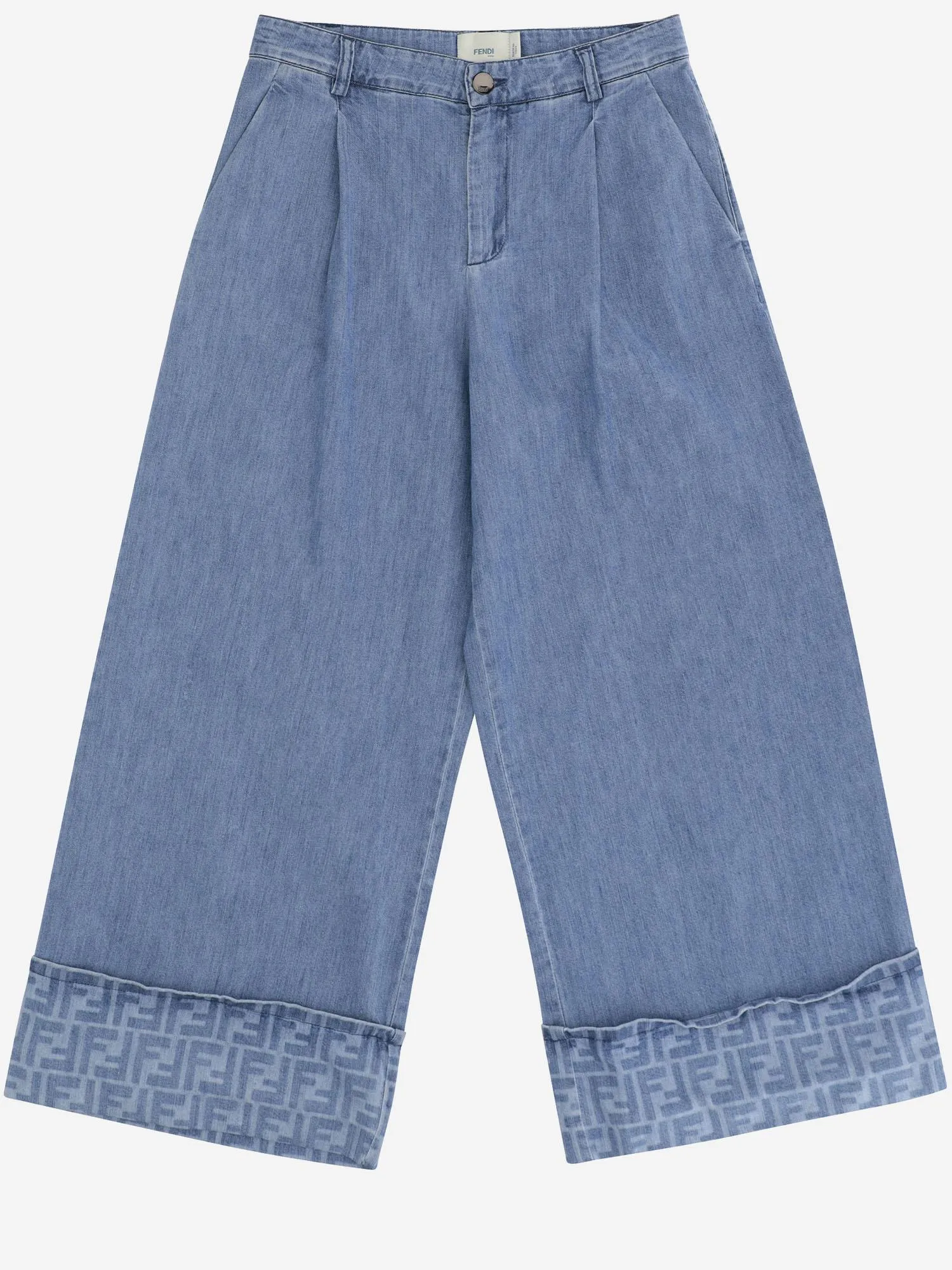 COTTON DENIM JEANS sold by Lord & Taylor product image thumbnail 2