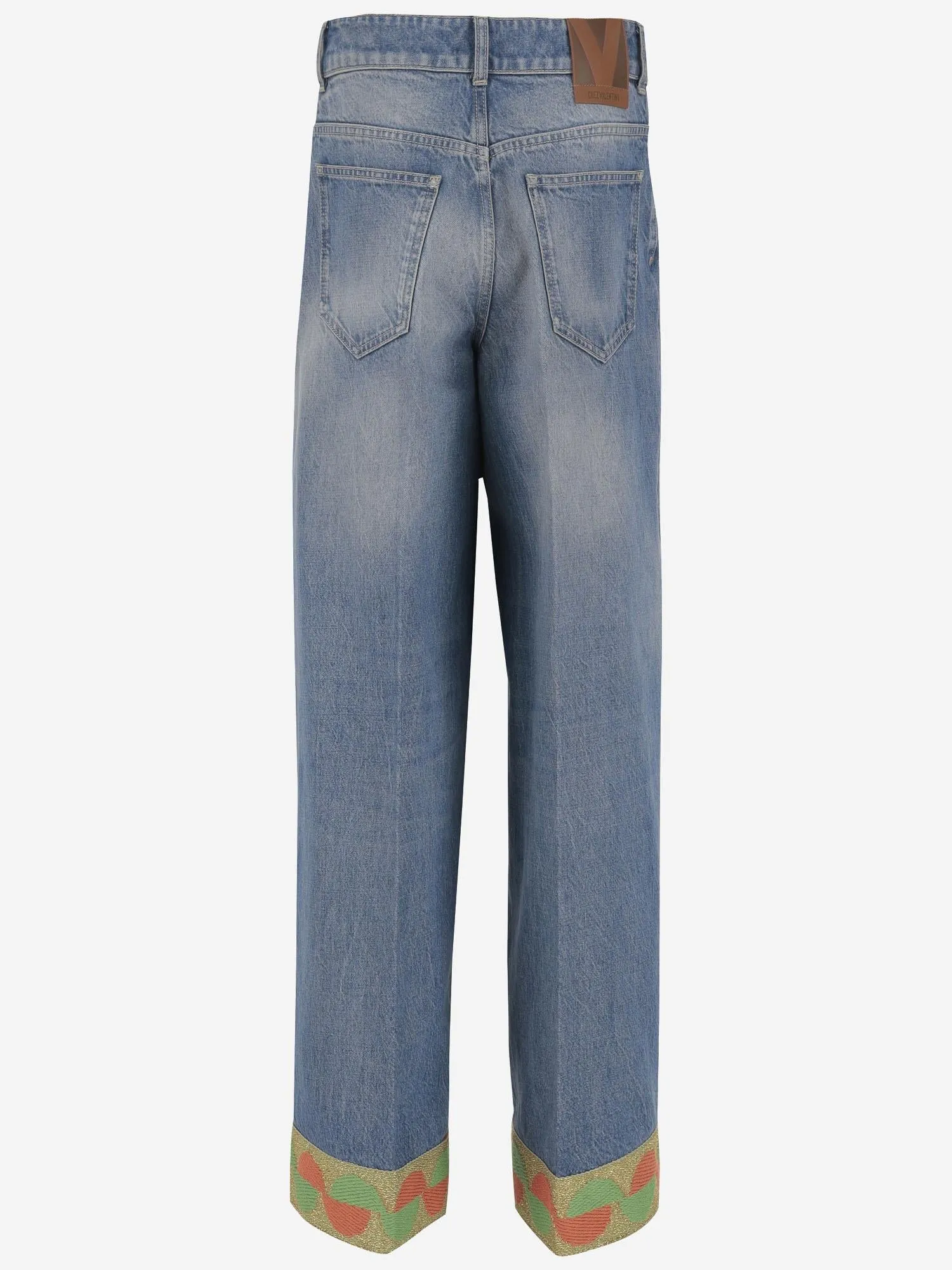 COTTON DENIM JEANS sold by Lord & Taylor product image thumbnail 5