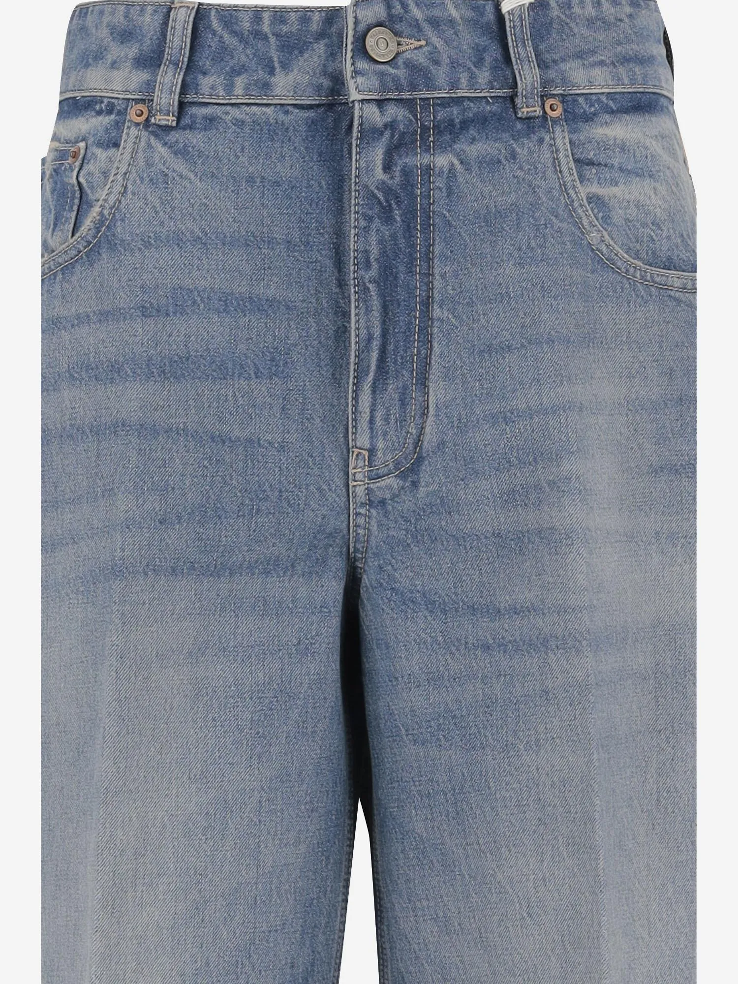 COTTON DENIM JEANS sold by Lord & Taylor product image thumbnail 3