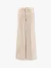 The roller fray stretch cotton trouser sold by Lord & Taylor