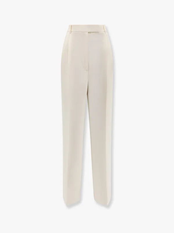 Recycled material trouser with wide leg sold by Lord & Taylor
