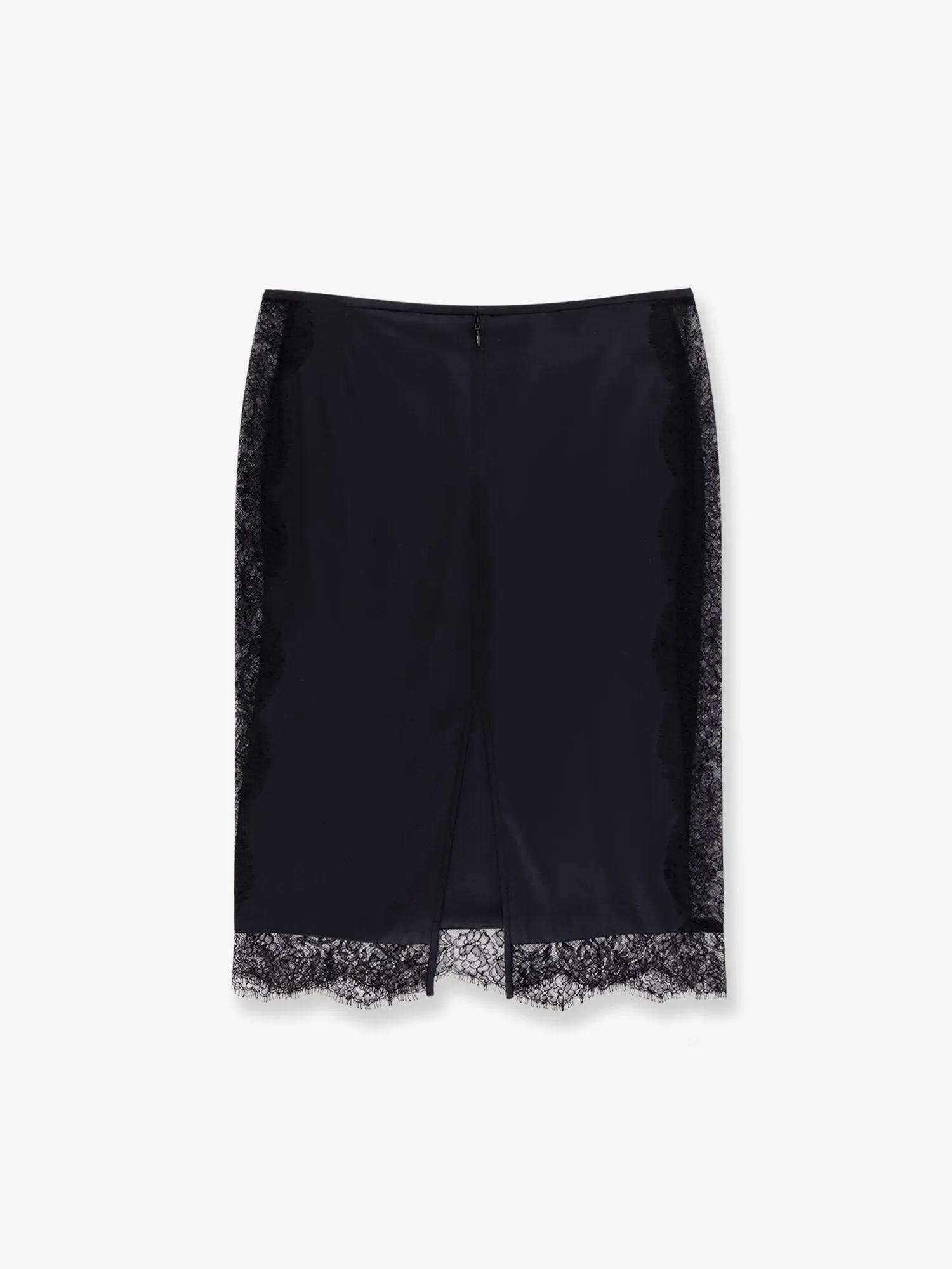 Silk Skirt with Lace Inserts sold by Lord & Taylor product image thumbnail 2
