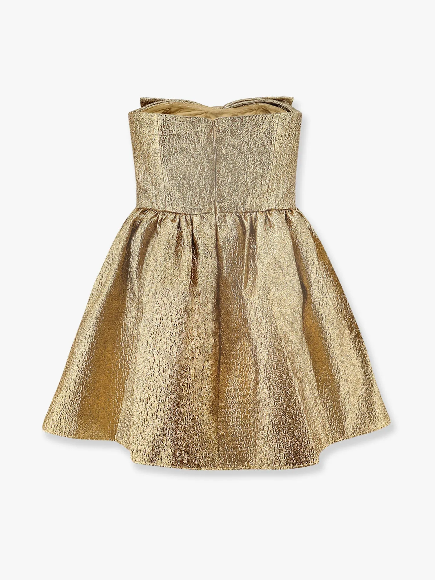 Metallic Fibre Fabric Mini Dress sold by Lord & Taylor product image thumbnail 5