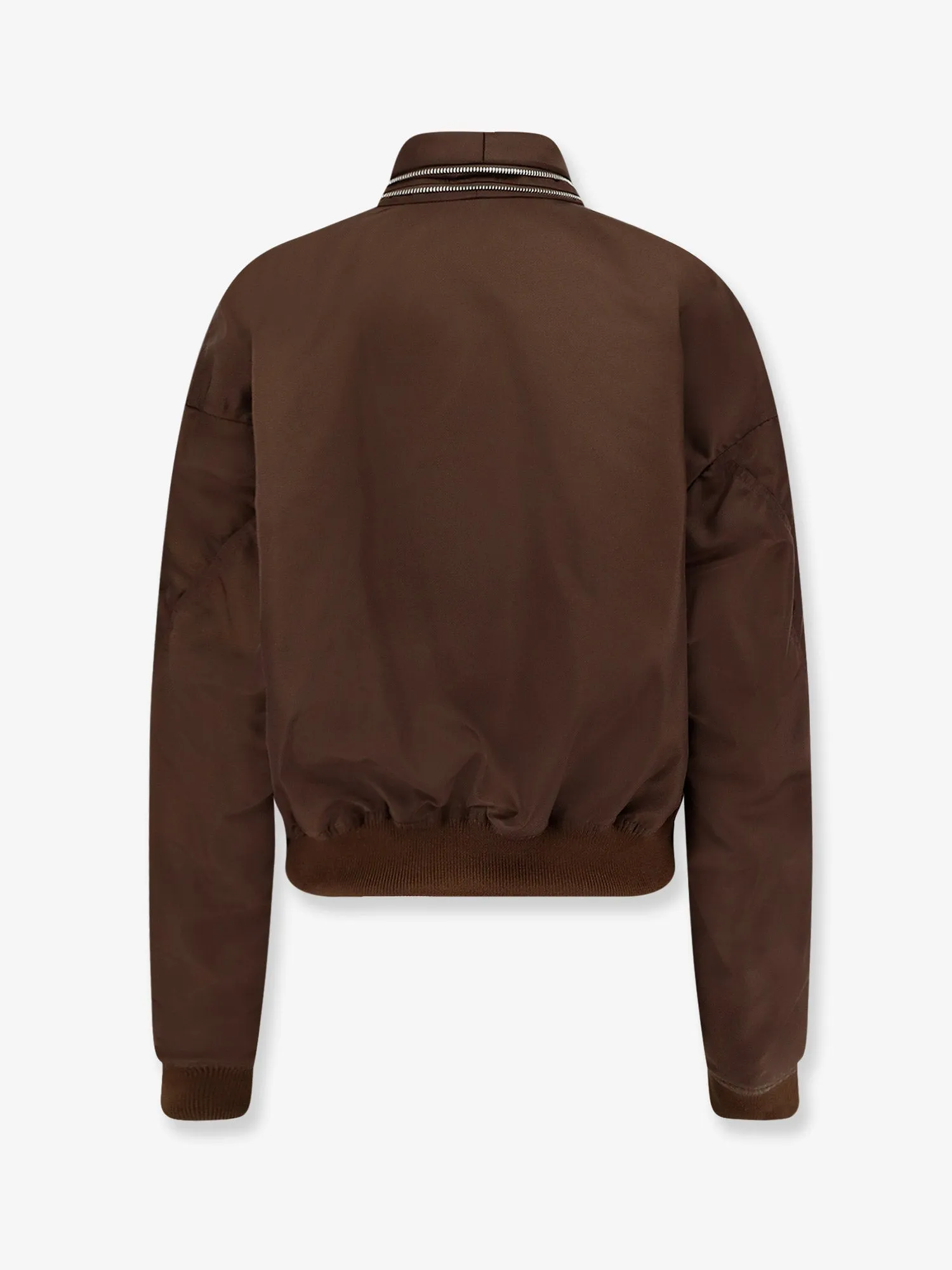 Nylon Bomber Jacket with Double Zip sold by Lord & Taylor product image thumbnail 2