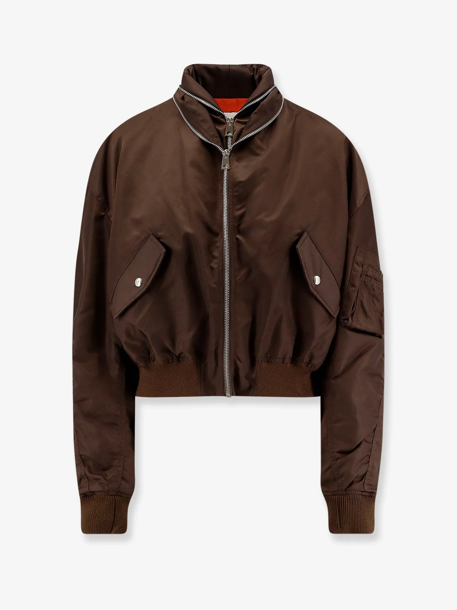 Nylon Bomber Jacket with Double Zip sold by Lord & Taylor