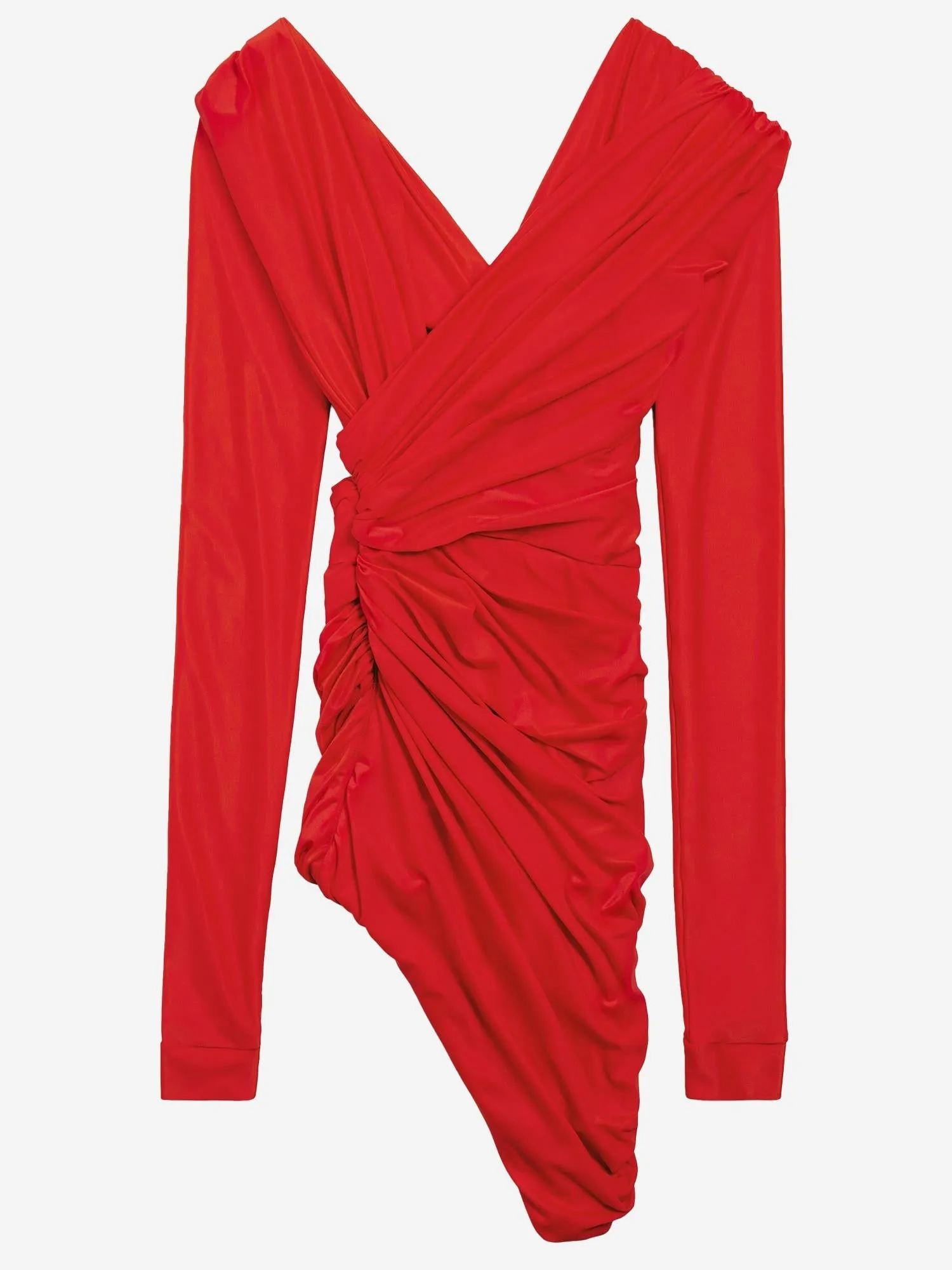 STRETCH JERSEY DRAPED DRESS sold by Lord & Taylor product image thumbnail 2