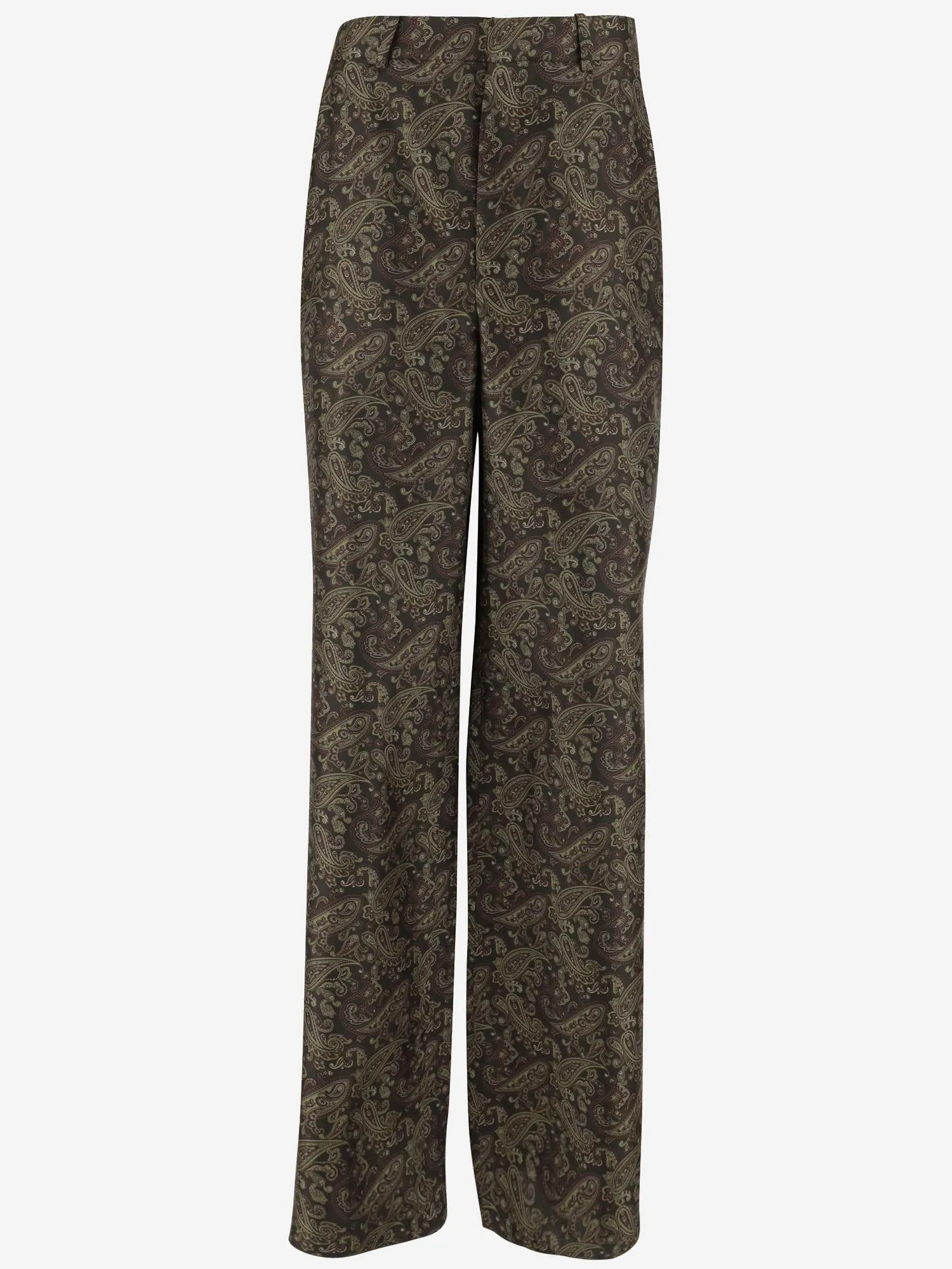 Silk twill paisley pants sold by Lord & Taylor