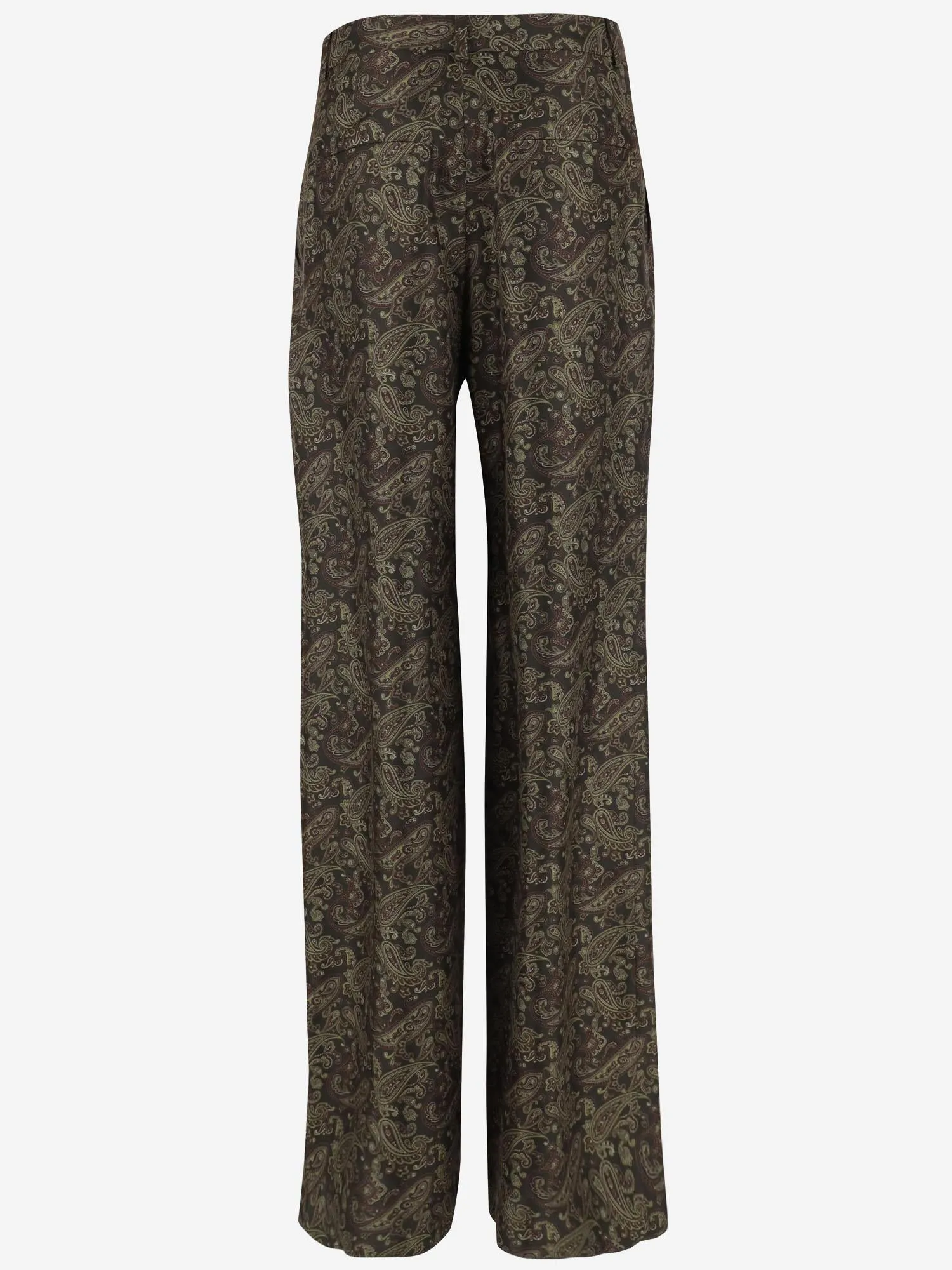 Silk twill paisley pants sold by Lord & Taylor product image thumbnail 3