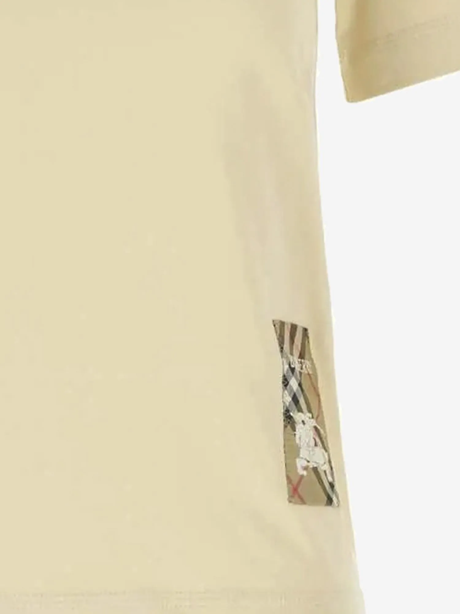 T-shirt with vintage check applique sold by Lord & Taylor product image thumbnail 4