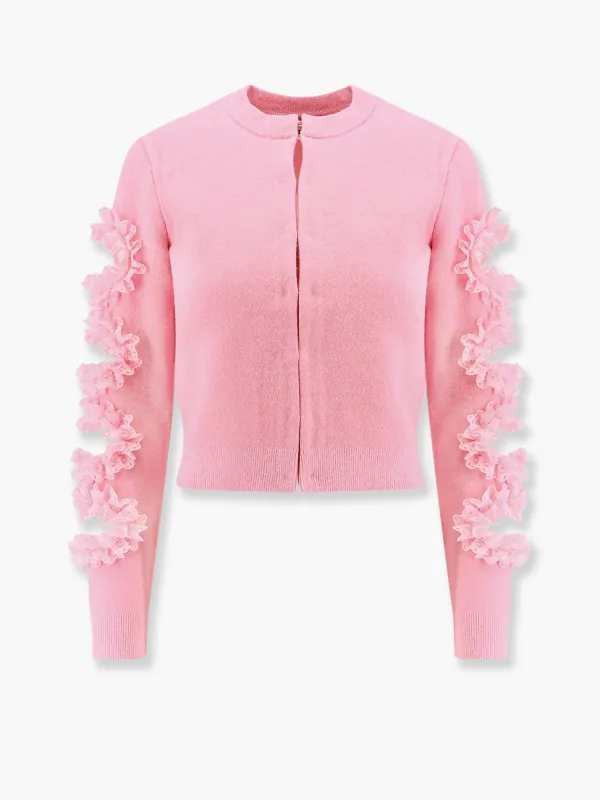 Cristopher kane residency cardigan with cut-out details sold by Lord & Taylor