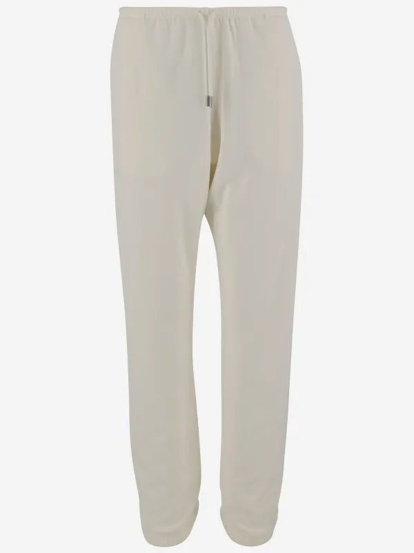 TEO COTTON AND CASHMERE PANTS sold by Lord & Taylor