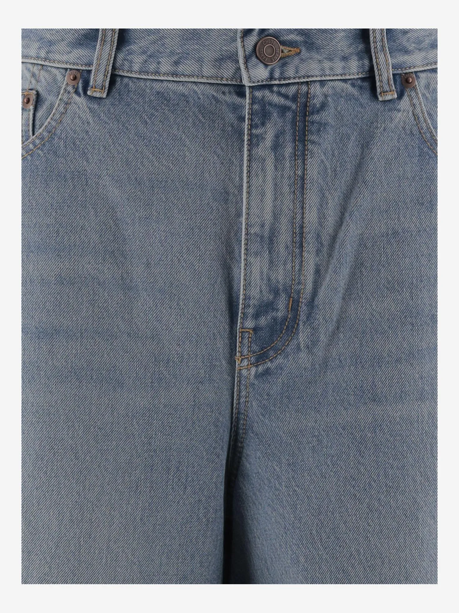 Wide-Leg High-Waisted Jeans sold by Lord & Taylor product image thumbnail 3