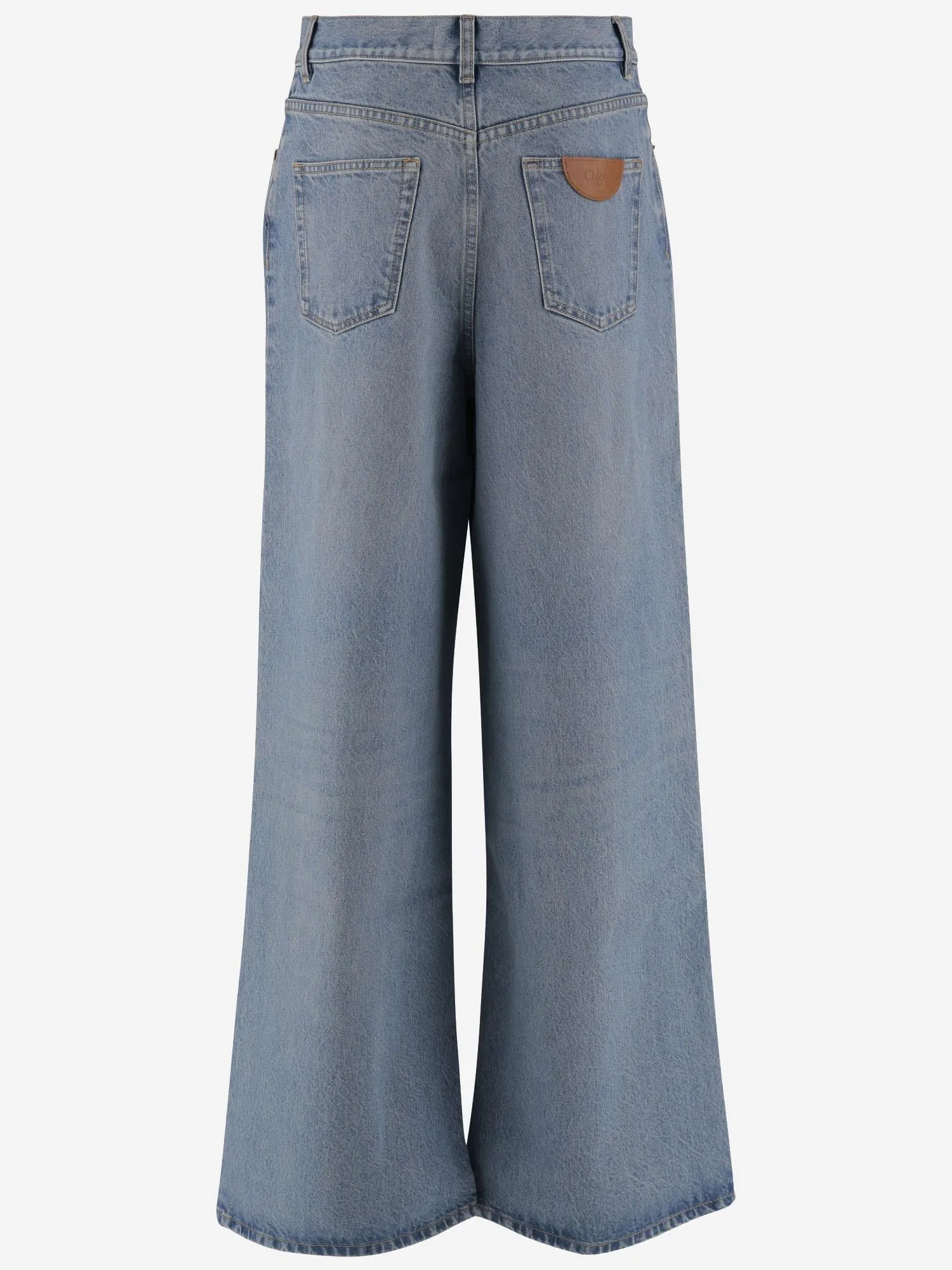 Wide-Leg High-Waisted Jeans sold by Lord & Taylor product image thumbnail 4