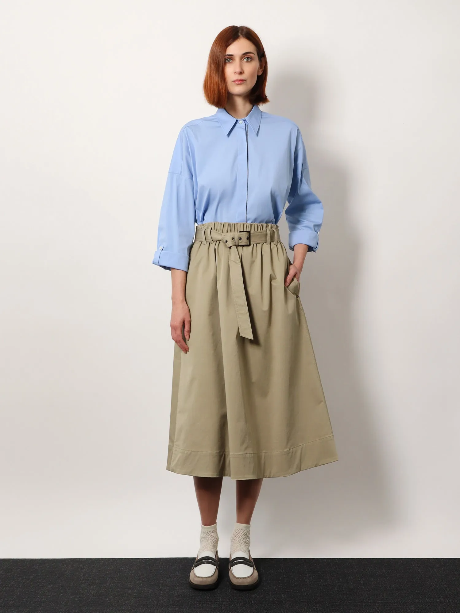 Cotton blend shirt with monili profile sold by Lord & Taylor product image thumbnail 2