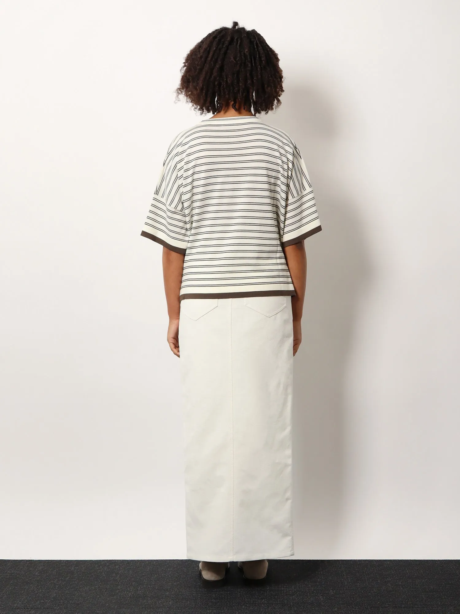 Wool and cashmere sweater with striped motif sold by Lord & Taylor product image thumbnail 3